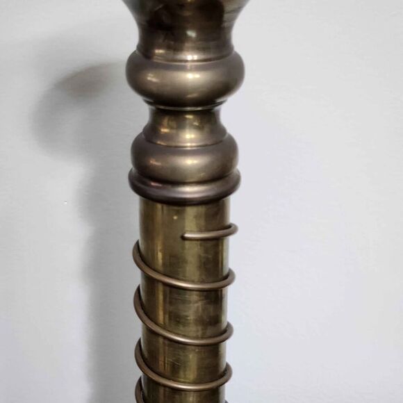 Brass Candlestick Holder - Picture 6 of 9
